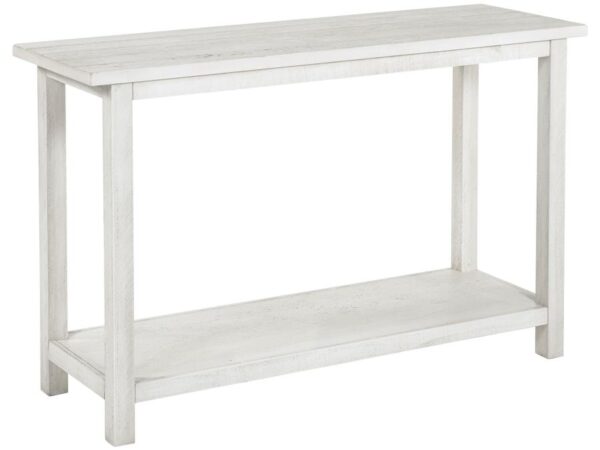 Payne Wood Entryway Sofa Console Table White