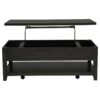 Payne 48-inch Mobile Lift Top Coffee Table Distressed Java