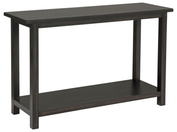 Payne Wood Entryway Sofa Console Table Java