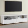 Ellice 71-inch TV Stand Media Console White