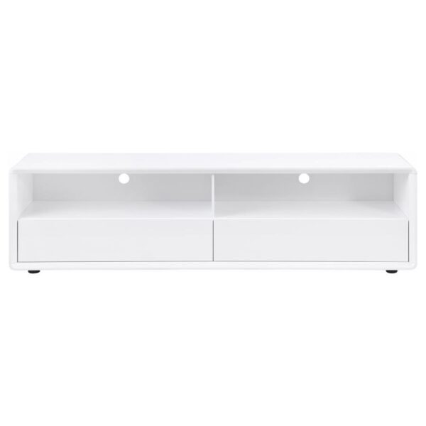 Ellice 71-inch TV Stand Media Console White