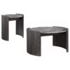 Gladstone 2-piece Coffee and End Table Set Distressed Grey