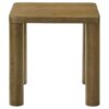 Castlewood Engineered Wood Accent Side End Table Brown Oak