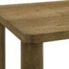 Castlewood Engineered Wood Accent Side End Table Brown Oak