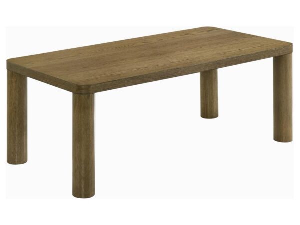 Castlewood Engineered Wood Cocktail Coffee Table Brown Oak