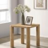 Castlewood Engineered Wood Accent Side End Table Washed Oak