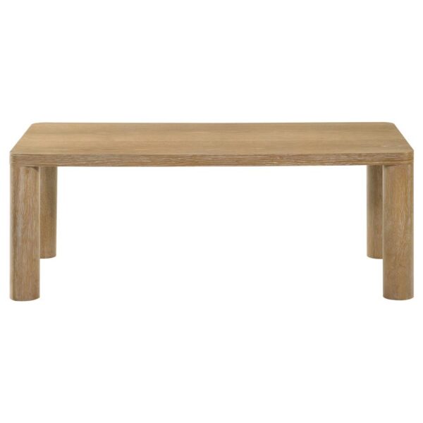 Castlewood 3-piece Cocktail Coffee Table Set Washed Oak
