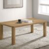 Castlewood Engineered Wood Cocktail Coffee Table Washed Oak