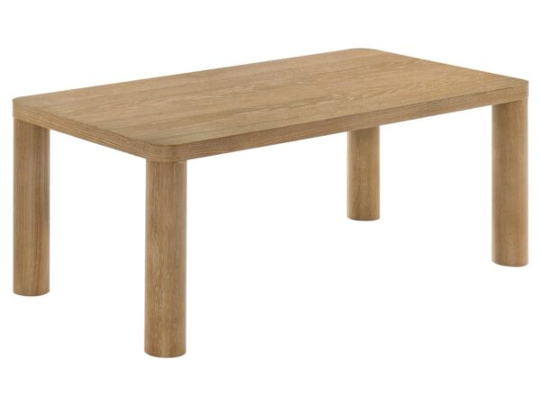 Castlewood Engineered Wood Cocktail Coffee Table Washed Oak