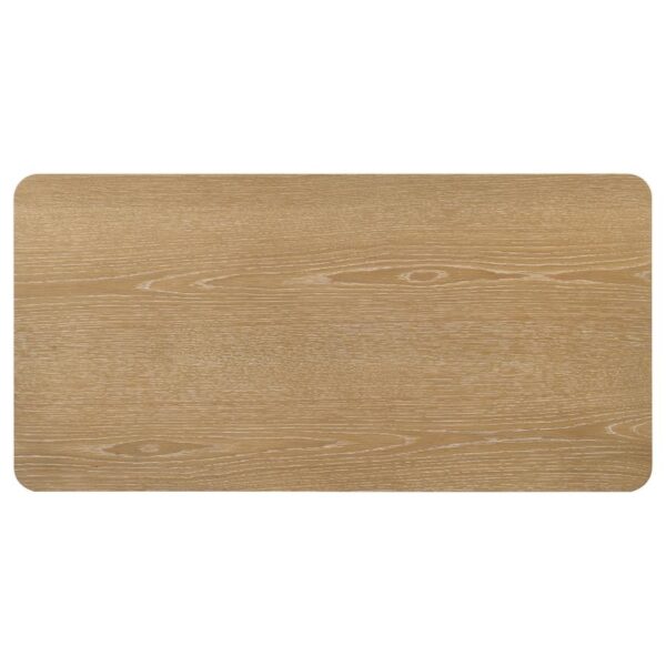 Castlewood Engineered Wood Cocktail Coffee Table Washed Oak