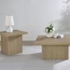 Devar Square Engineered Wood Side End Table Latte