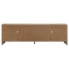 Brenham 79-inch 4-door TV Stand Media Console Washed Oak