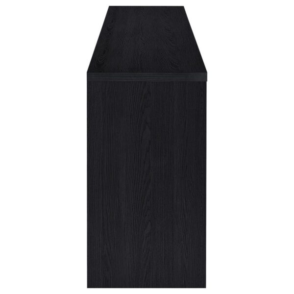 Denison 3-piece Entertainment Center 79-inch TV Stand Black