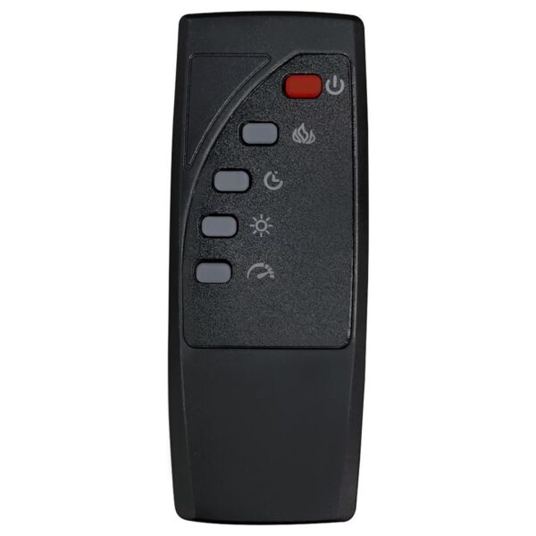 Havering 71-inch TV Stand Fireplace Media Console Dark Pine