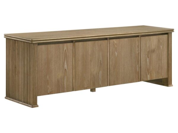 Adina 70-inch TV Stand Media Console Distressed Light Brown