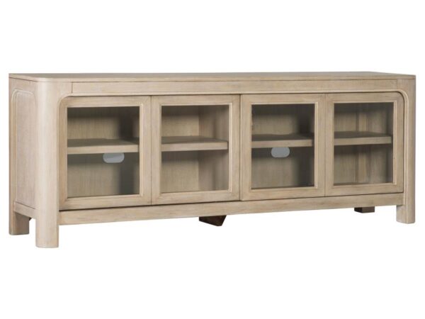 Solano 71-inch 2-door TV Stand Media Console Weathered Mango