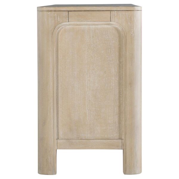 Solano 71-inch 2-door TV Stand Media Console Weathered Mango