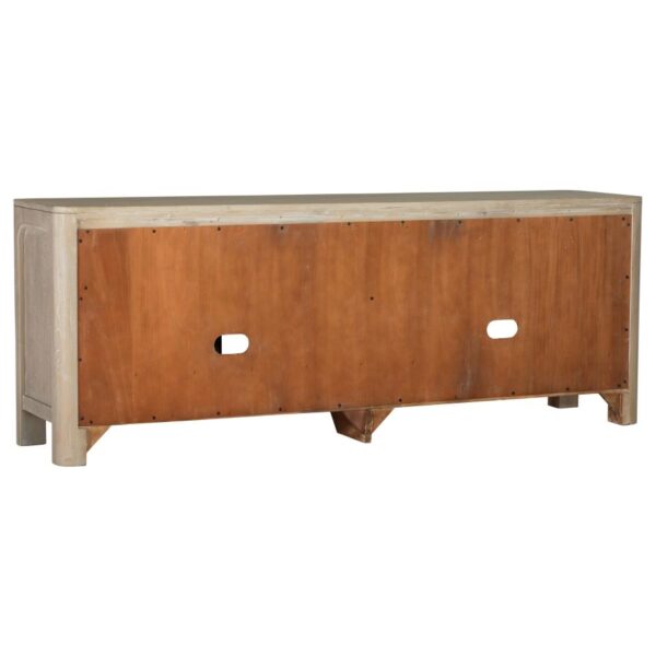 Solano 71-inch 2-door TV Stand Media Console Weathered Mango