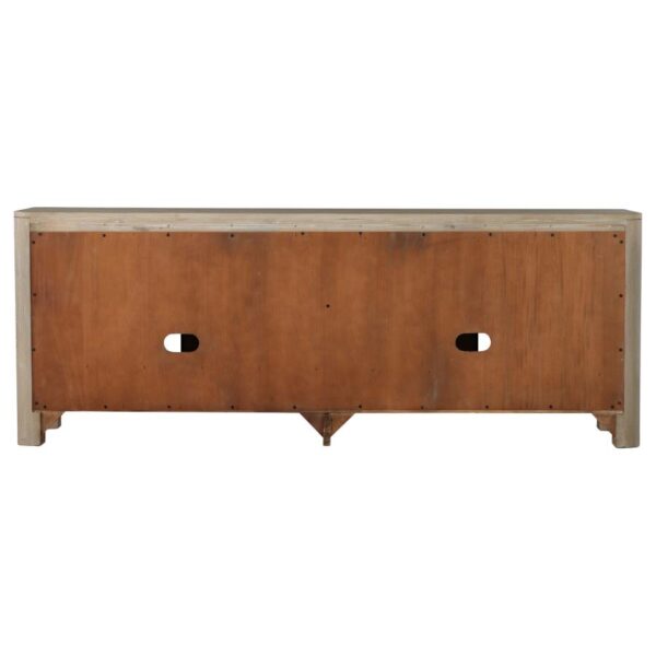 Solano 71-inch 2-door TV Stand Media Console Weathered Mango