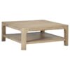 Solano 2-piece Square Coffee Table Set Weathered Mango