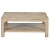 Solano 2-piece Square Coffee Table Set Weathered Mango