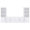 Laughlin 3-piece Entertainment Center TV Stand White