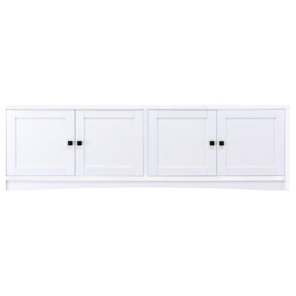 Laughlin 3-piece Entertainment Center TV Stand White