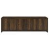 Laughlin 4-door Engineered Wood 78-inch TV Stand Dark Pine