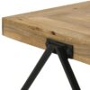 Avery Rectangular Solid Mango Wood Coffee Table Natural