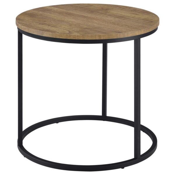 Lainey Round Occasional Side End Table Mango