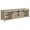 Madra 2-door Engineered Wood 79-inch TV Stand Distressed Pine