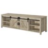 Madra 2-door Engineered Wood 79-inch TV Stand Distressed Pine