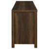 Madra 2-door Engineered Wood 79-inch TV Stand Dark Pine