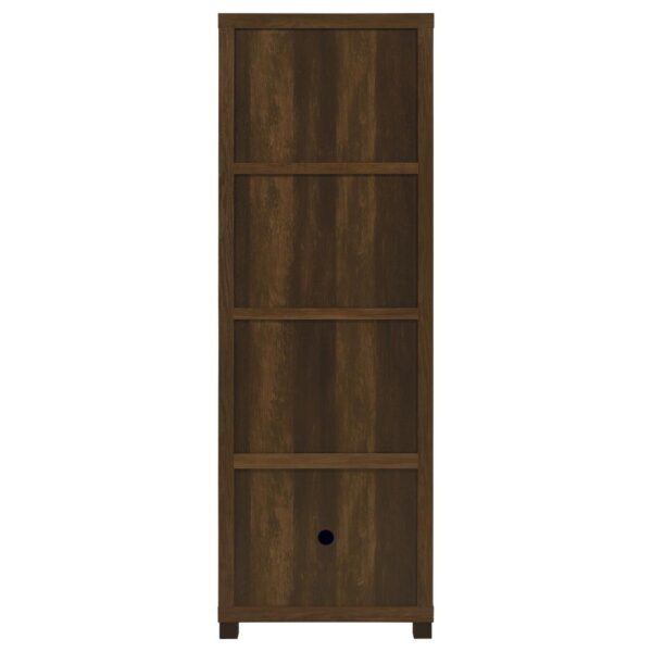 Sachin 3-piece 79-inch TV Entertainment Center Dark Pine