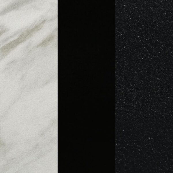 Tandi Round Faux Marble Coffee Table White and Black