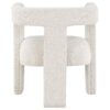 Petra Boucle Upholstered Accent Side Chair White