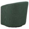 Mossbrook Fabric Upholstered Swivel Accent Chair Green