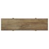 Darius Solid Wood Entryway Console Table Natural Mango