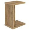 Clower Engineered Wood C-Shaped Sofa Side Table Mango