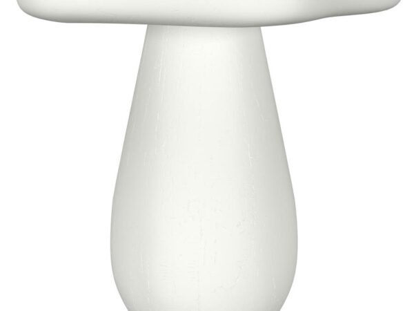 Perth 17-inch Side Table with Cloud-Shaped Top Off White