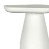 Perth 17-inch Side Table with Cloud-Shaped Top Off White