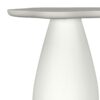 Perth 20-inch Side Table with Cloud-Shaped Top Off White