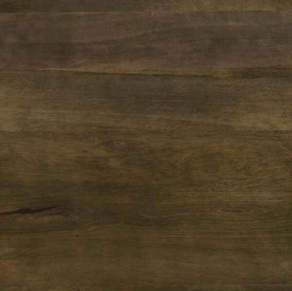 Yaritza Round Mango Wood Coffee Table Natural and Gunmetal