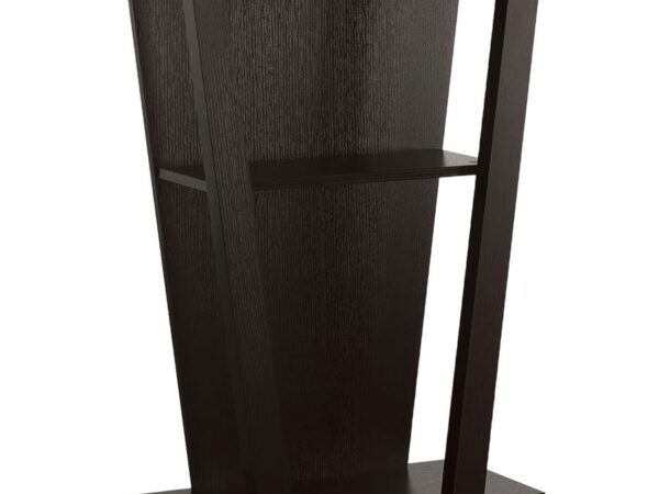 Evanna 2-shelf Engineered Wood Console Table Cappuccino