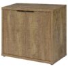 Pepita 2-door Engineered Wood Accent Cabinet Mango Brown