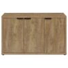 Pepita 3-door Engineered Wood Accent Cabinet Mango Brown