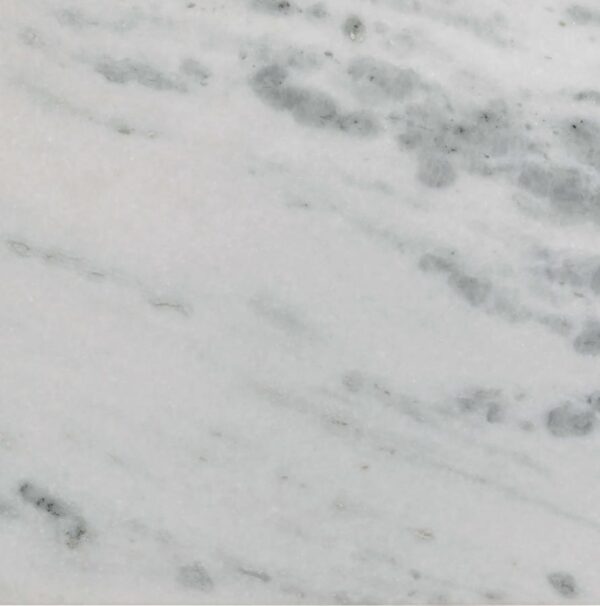 Keaton 3-door Marble Top Herringbone Accent Cabinet Natural