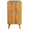 Alyssum 3-door Mango Wood Accent Cabinet Natural