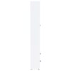 Hawthorne 4-shelf Glass Door Tall Cabinet with Drawers White