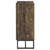 Carolyn 2-door Engineered Wood Accent Cabinet Rustic Oak